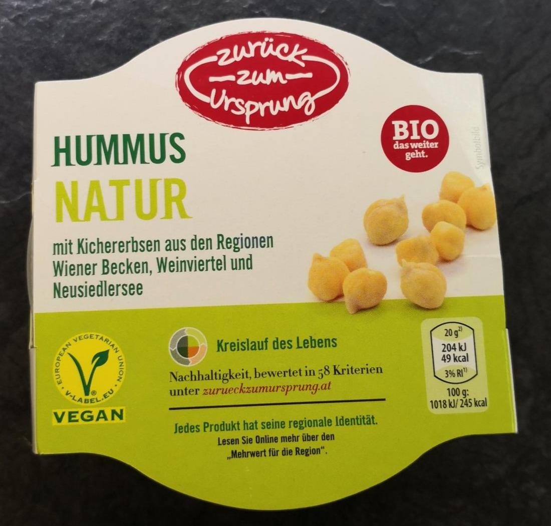 Fotografie - Bio Hummus Natur Zurück zum Ursprung