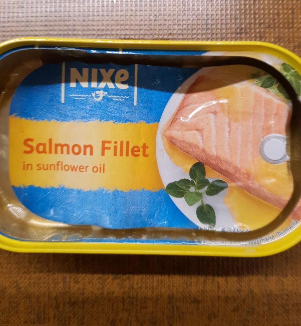 Fotografie - Salmon Fillet in sunflower oil Nixe