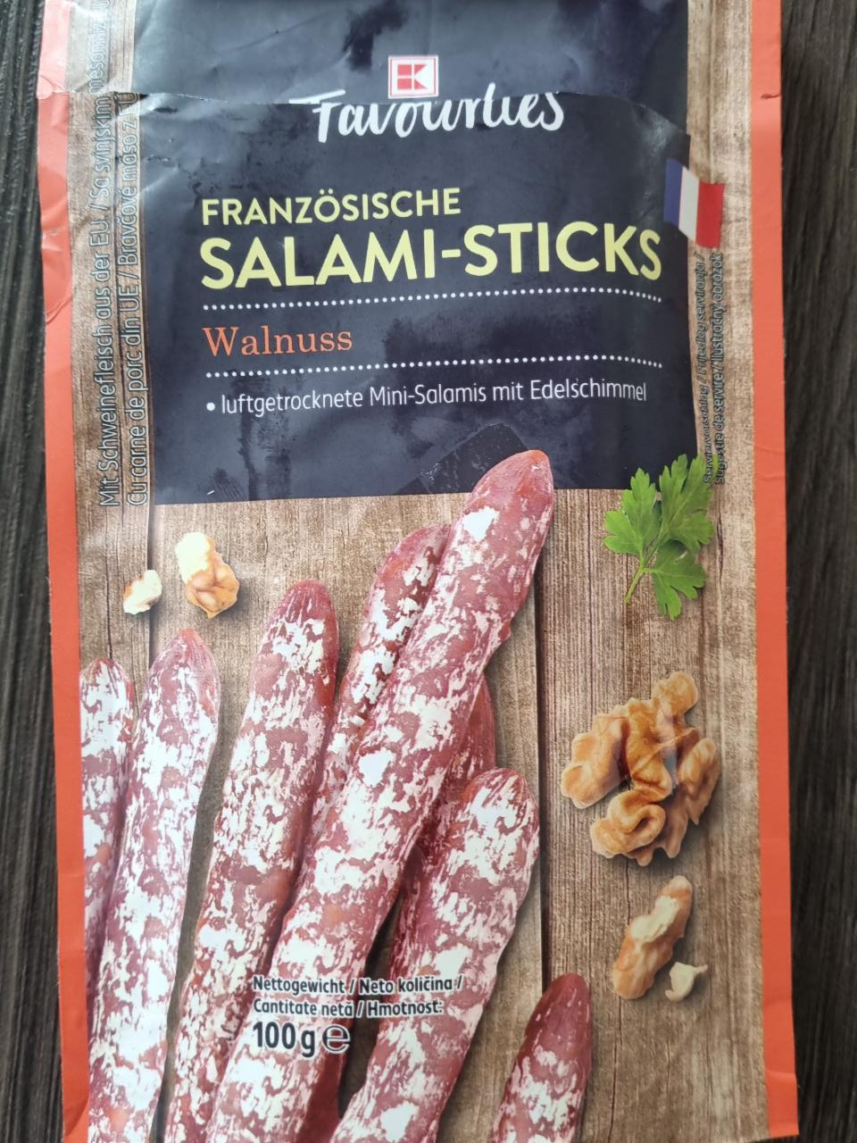 Fotografie - franzosische salami-sticks K-Favourites