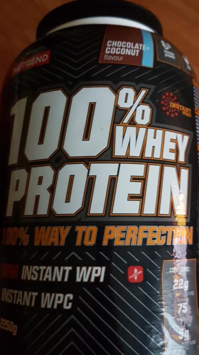 Fotografie - 100 % whey protein chocolate + cocoa