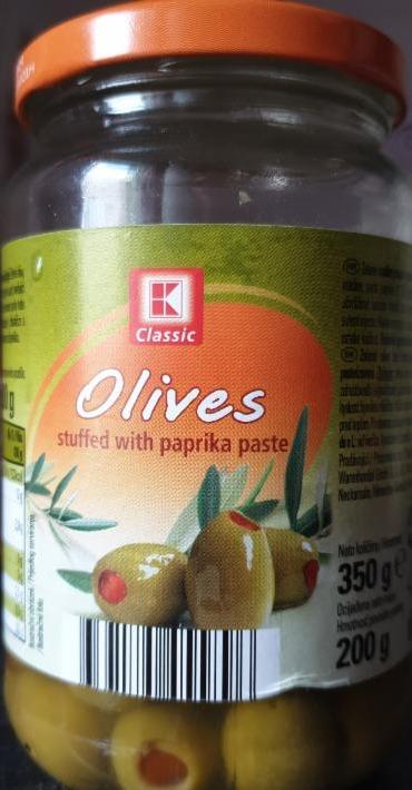 Fotografie - Olives stuffed with paprika paste