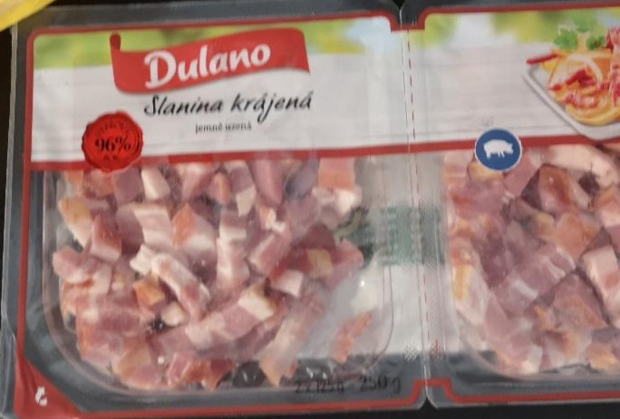 Fotografie - Slanina krájaná na hranolčeky Dulano