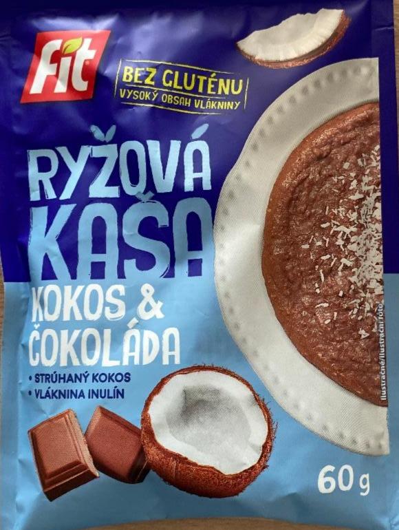 Fotografie - Ryžová kaša kokos & čokoláda Fit