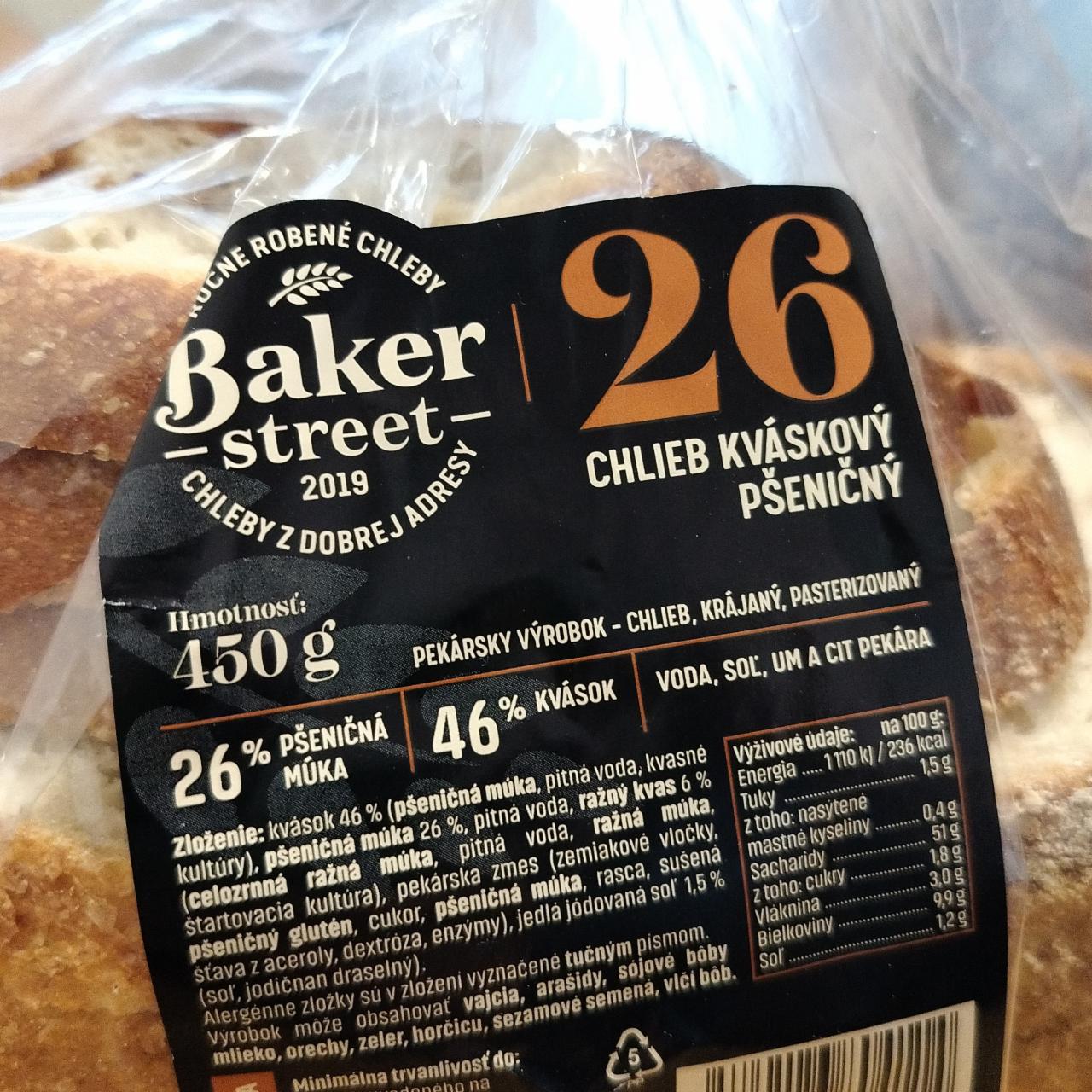 Fotografie - Kváskový pšeničný chlieb 26 Baker Street