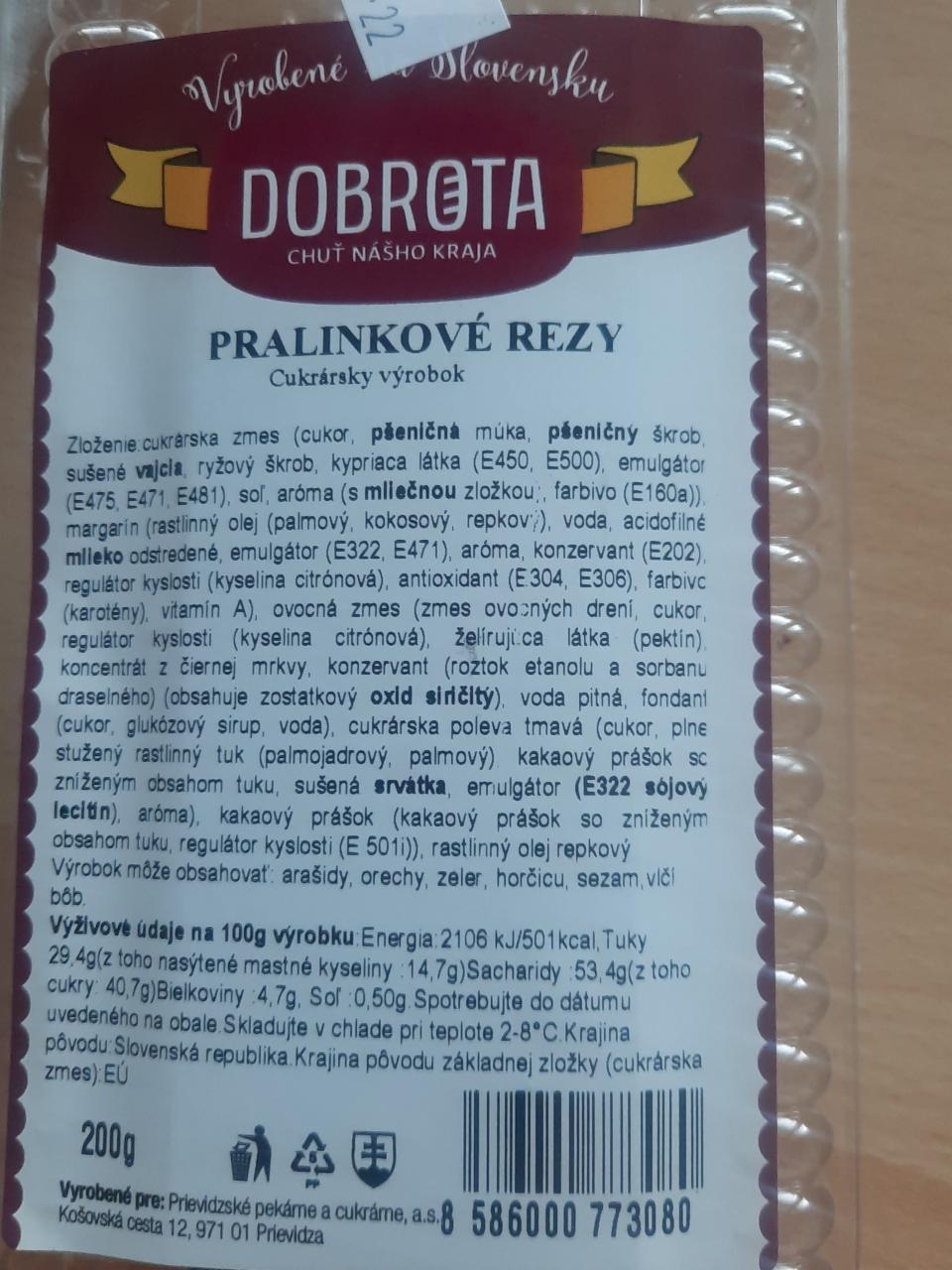 Fotografie - Pralinkové rezy Dobrota