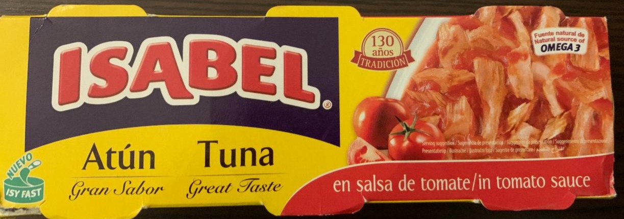 Fotografie - Tuniak v paradajkovej omáčke Isabel