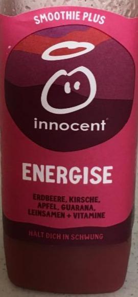 Fotografie - Innocent Smoothie plus Energise