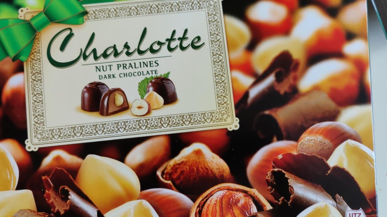 Fotografie - Charlotte Nut pralines Dark chocolate