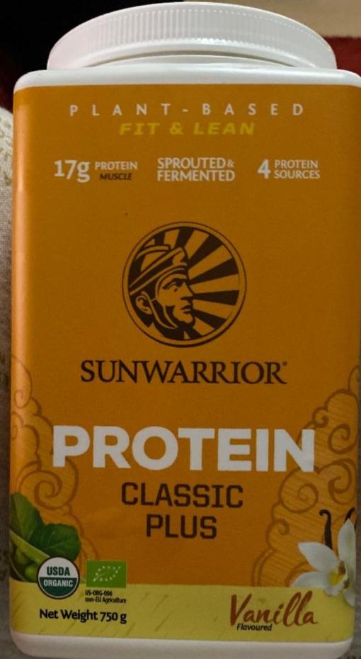 Fotografie - Sunwarrior protein classic plus vanilla