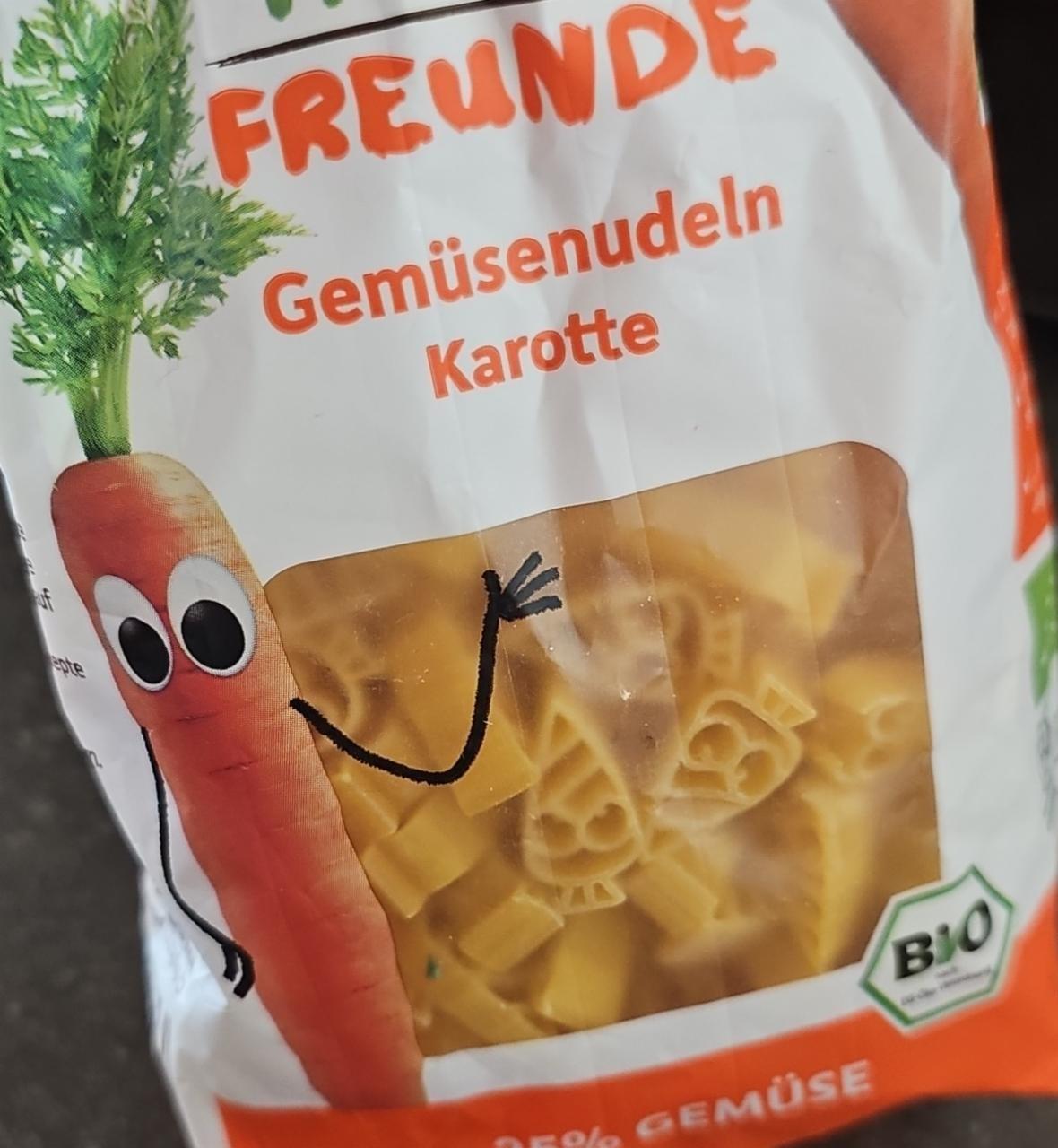 Fotografie - Gemüsenudeln Karotte Freche Freunde