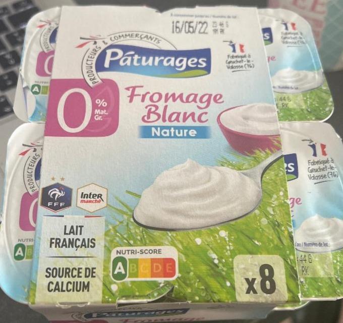 Fotografie - Fromage blanc 0% Páturages