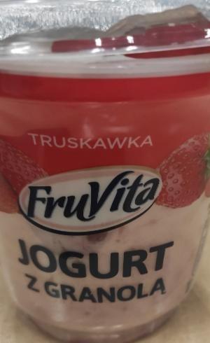 Fotografie - fruvita jogurt z granola truskawka