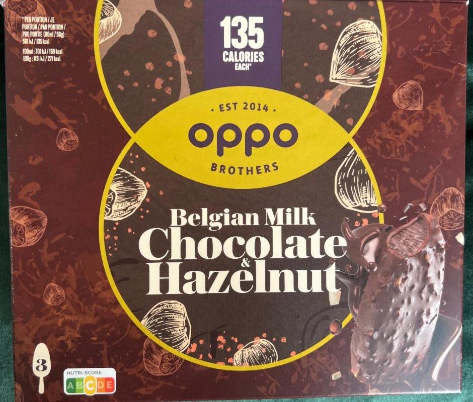 Fotografie - Belgian Milk Chocolate & Hazelnut Oppo