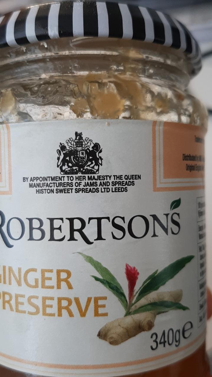 Fotografie - Ginger preserve Robertsons