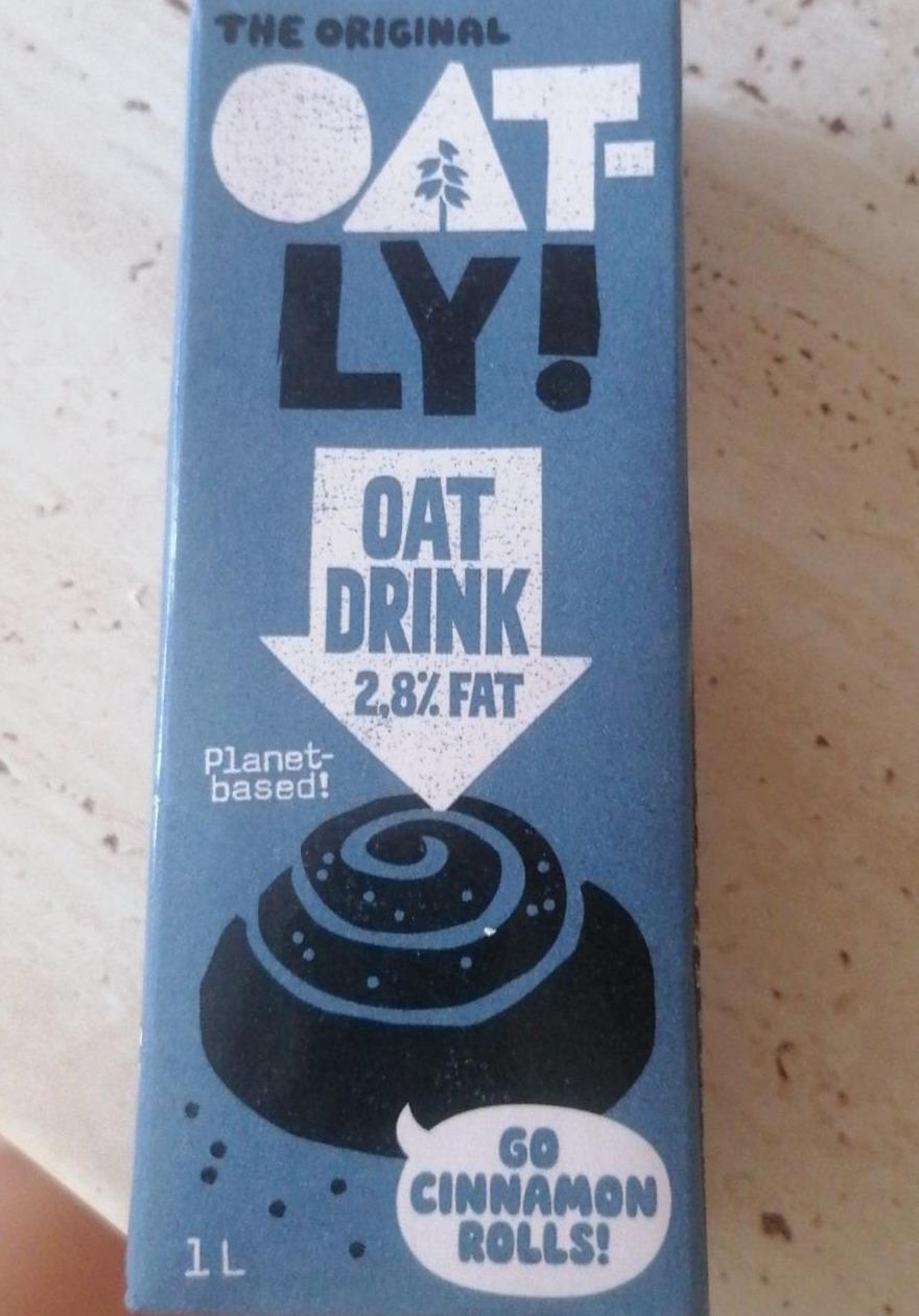 Fotografie - Oat drink 2,8% Fat Oatly!