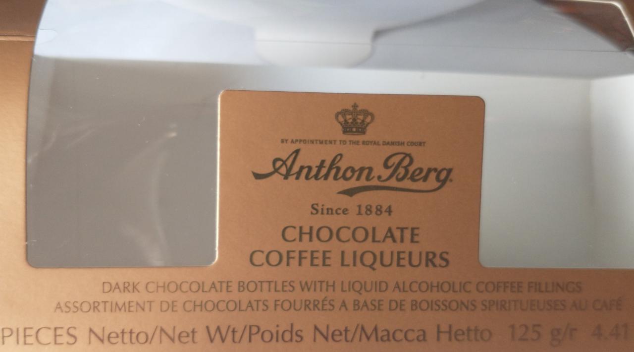 Fotografie - Chocolate Coffee Liquers Anthony Berg