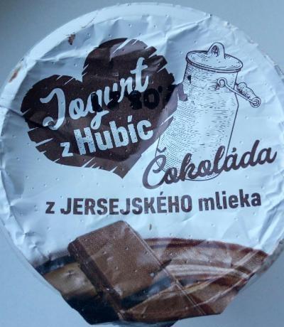 Fotografie - jogurt z hubíc čokoláda