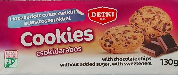 Fotografie - Cookies csokidarabos Detki