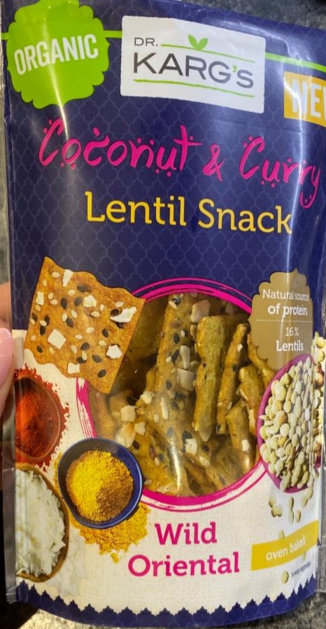 Fotografie - Coconut & curry Lentil Snack