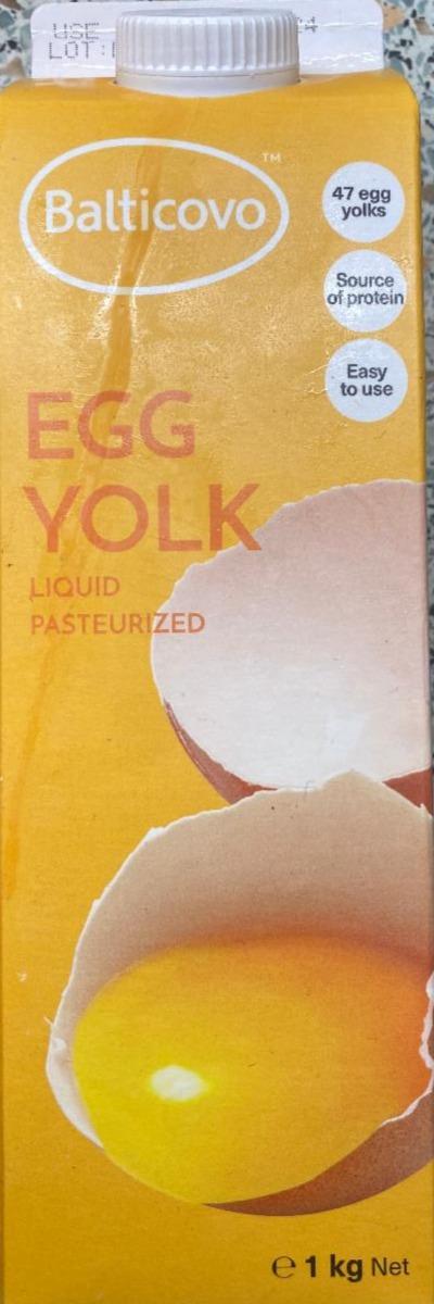 Fotografie - Egg yolk liquid pasteurized Balticovo