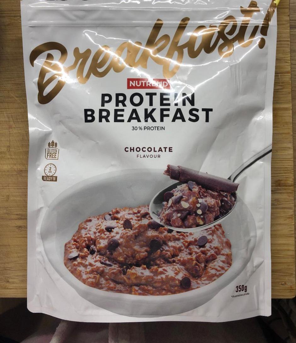 Fotografie - Protein Breakfast chocolate flavour Nutrend