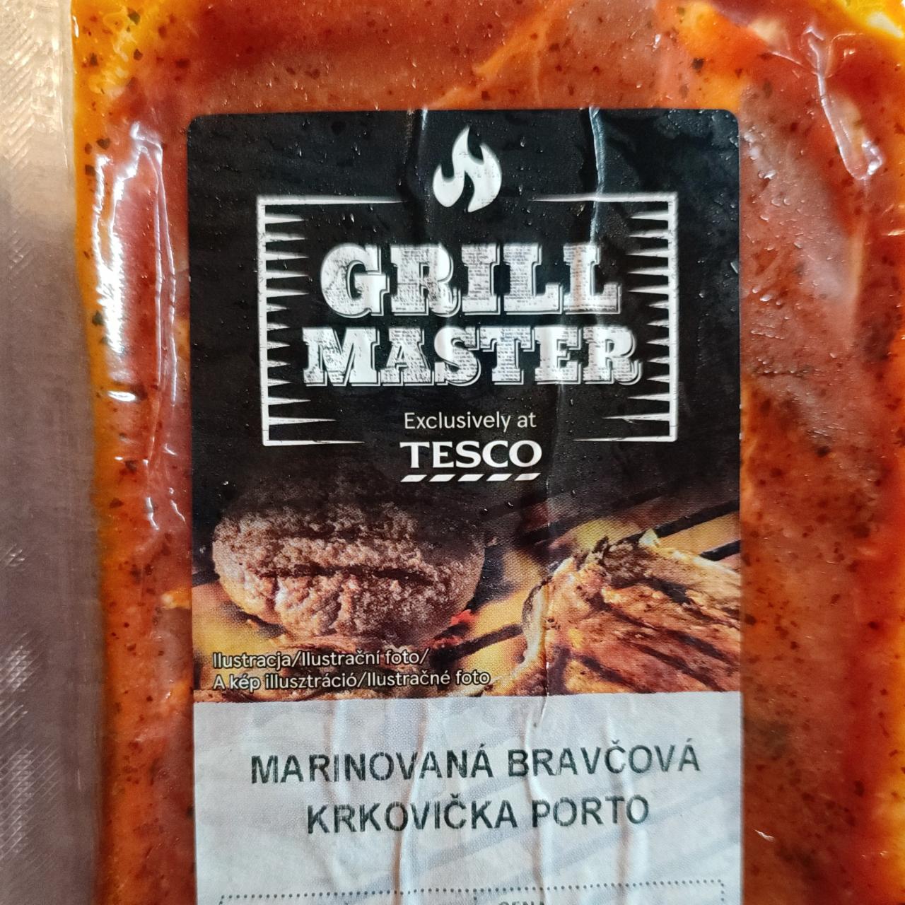 Fotografie - Marinovaná bravčová krkovička Porto Grill Master Tesco