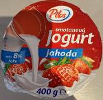 Fotografie - Smotanový jogurt jahoda Pilos