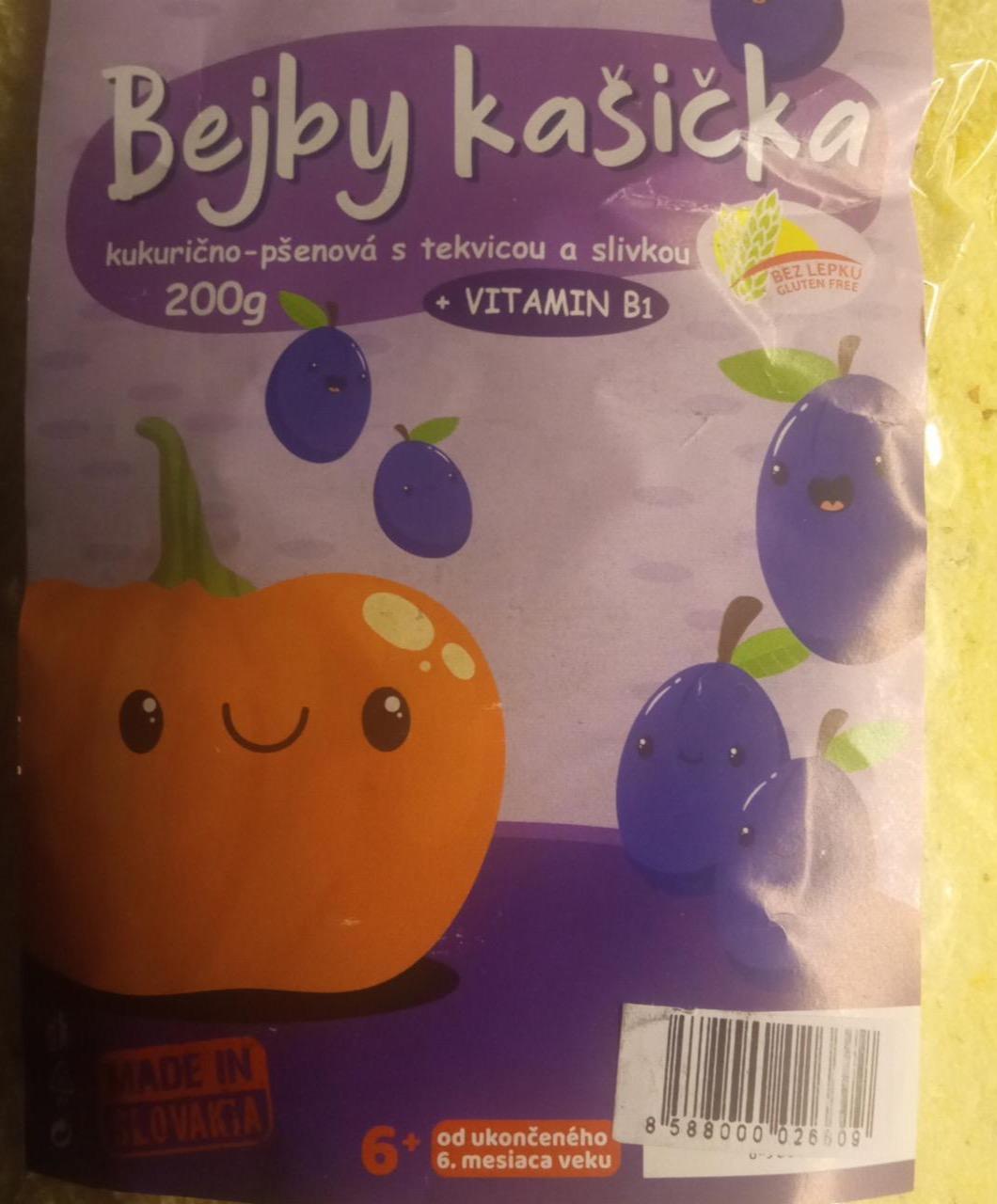 Fotografie - Bejby kašička kukuřično-pšenová s tekvicou a slivkou M snacks