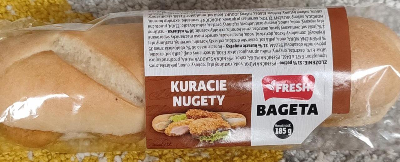 Fotografie - Kuracie nugety Bageta Fresh