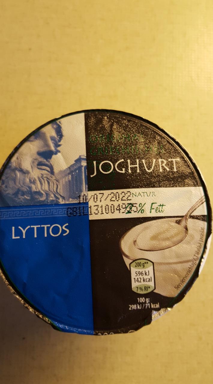 Fotografie - joghurt Lyttos 2 % 