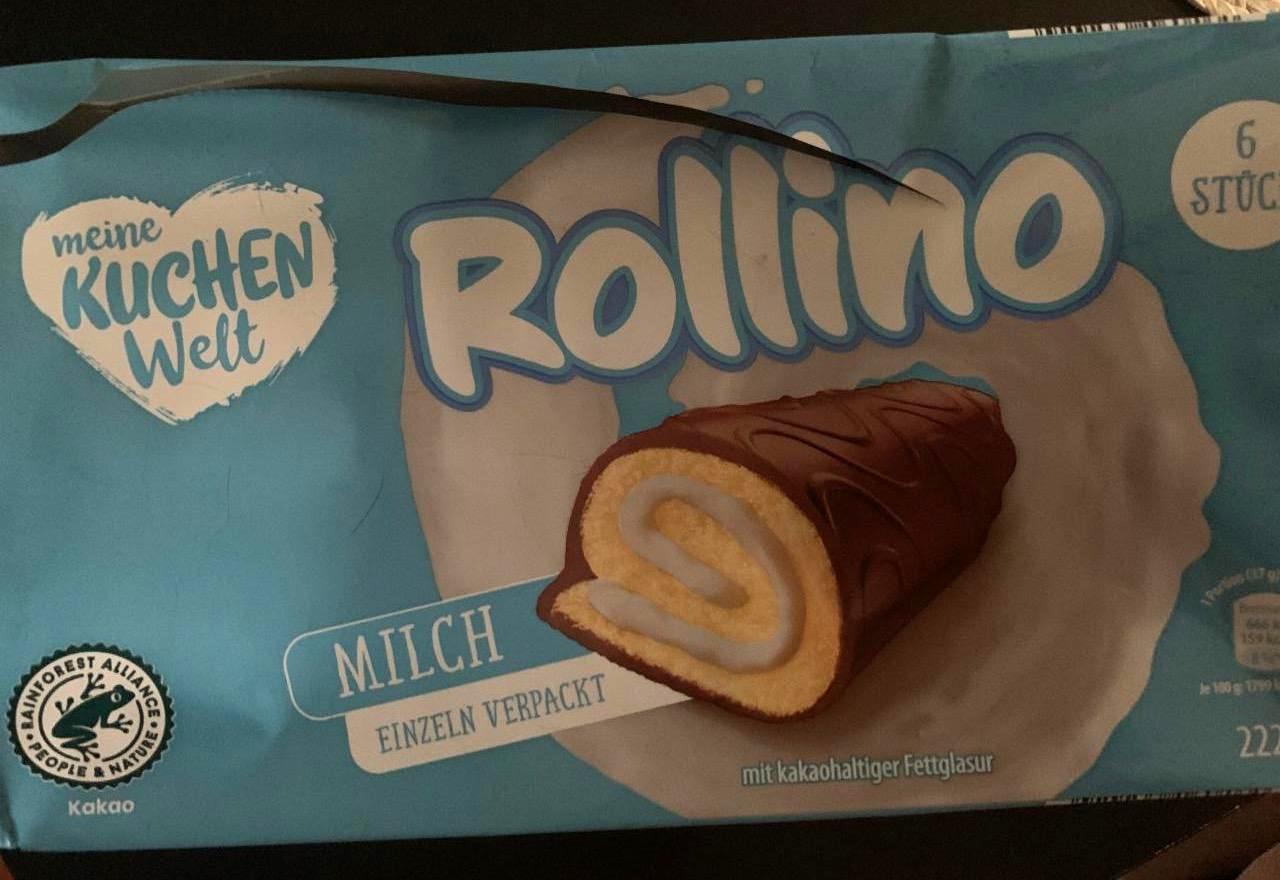 Fotografie - Rollino milch mit kakaohaltinger Feetglasur Meine Kuchen Welt