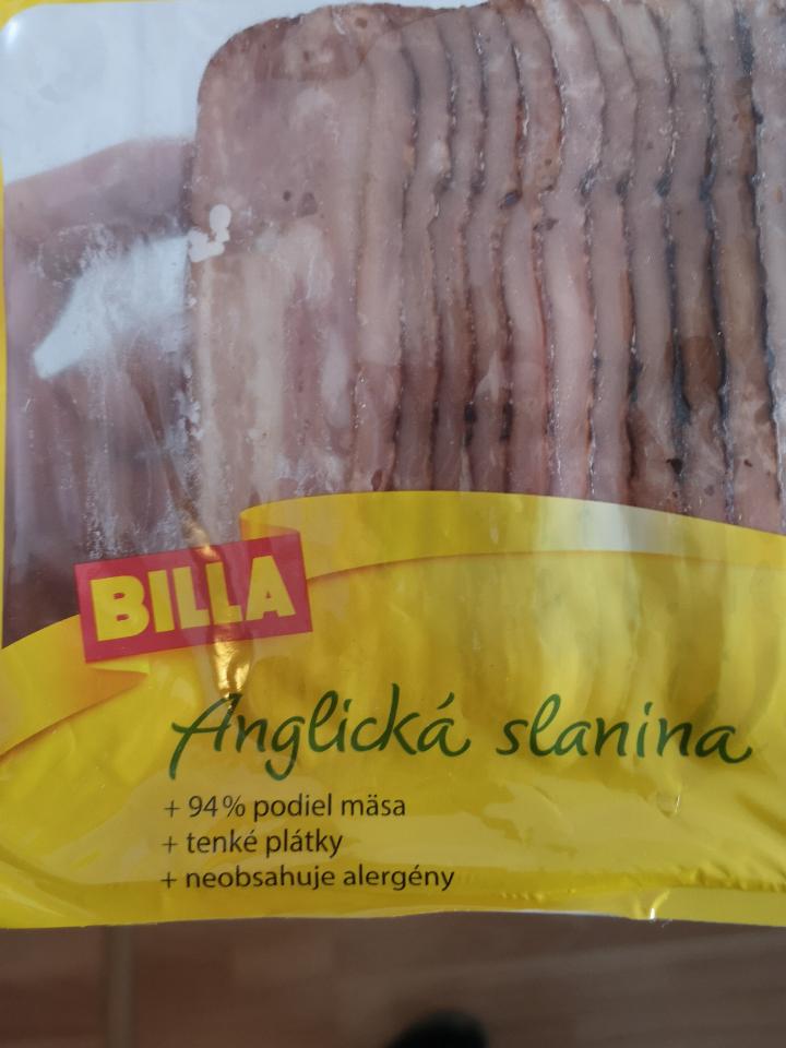 Fotografie - Billa Anglická slanina