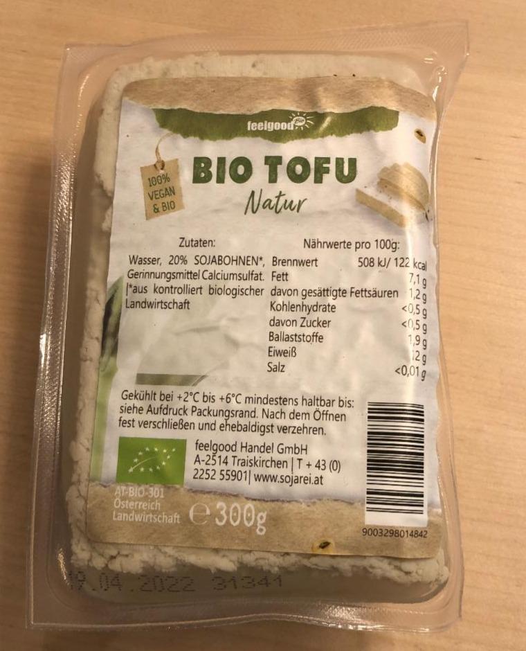 Fotografie - bio tofu natur feelgood