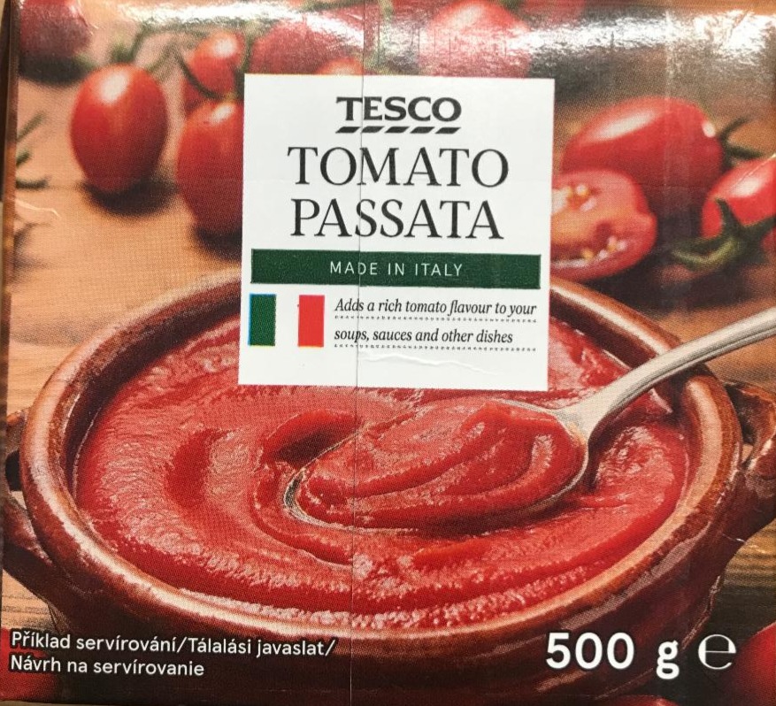 Fotografie - Tomato passata Tesco