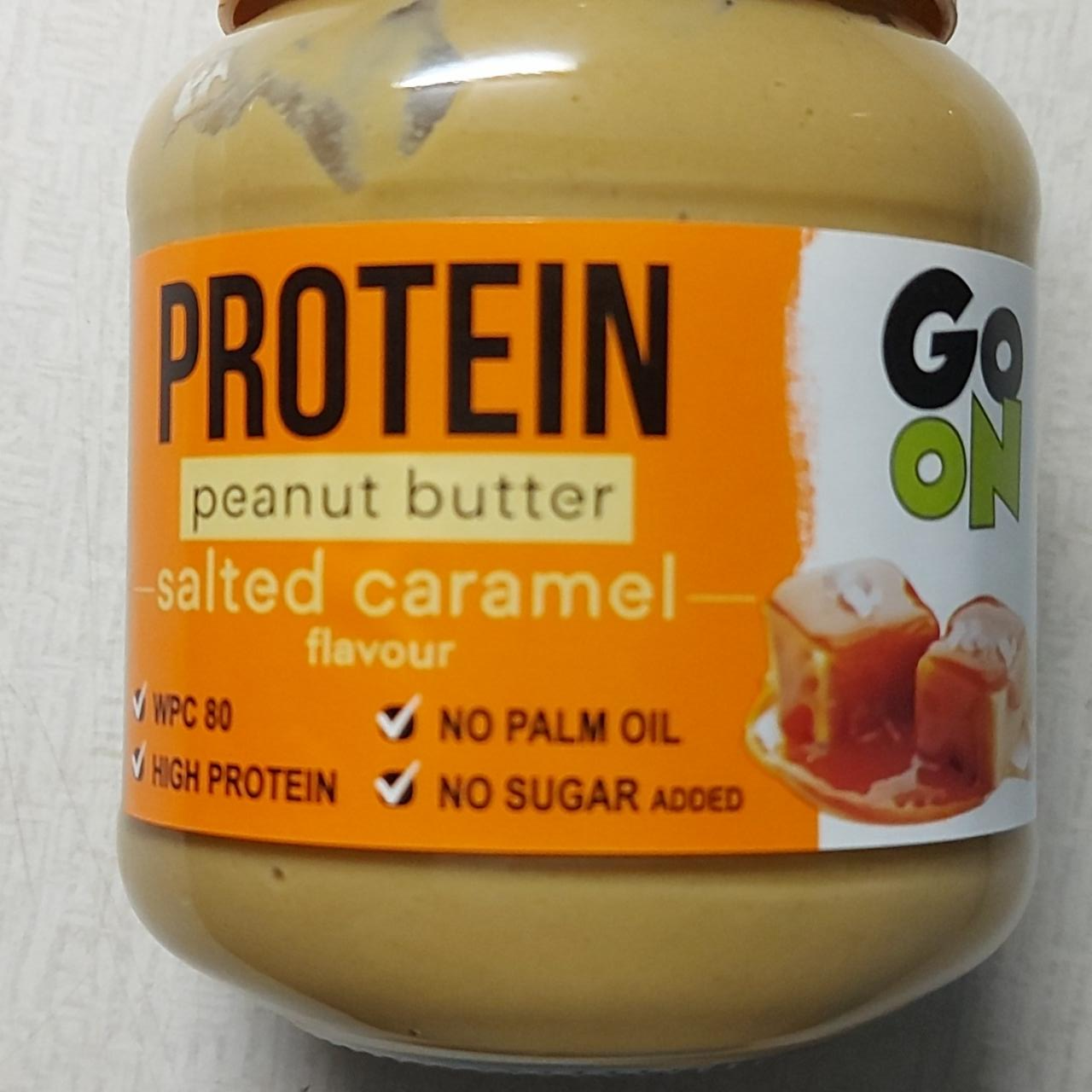 Fotografie - Protein penaut butter Salted caramel Go On