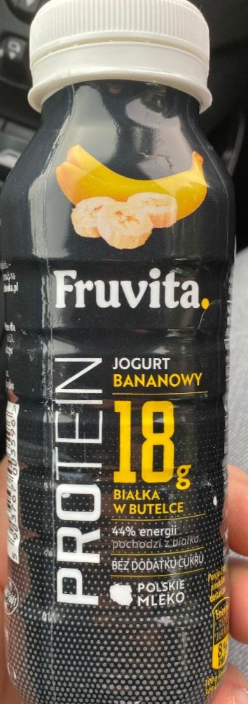 Fotografie - FruVita Jogurt Bananowy Protein