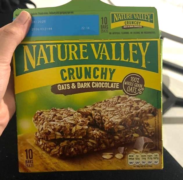Fotografie - Nature Valley Crunchy Oats & Dark Chocolate