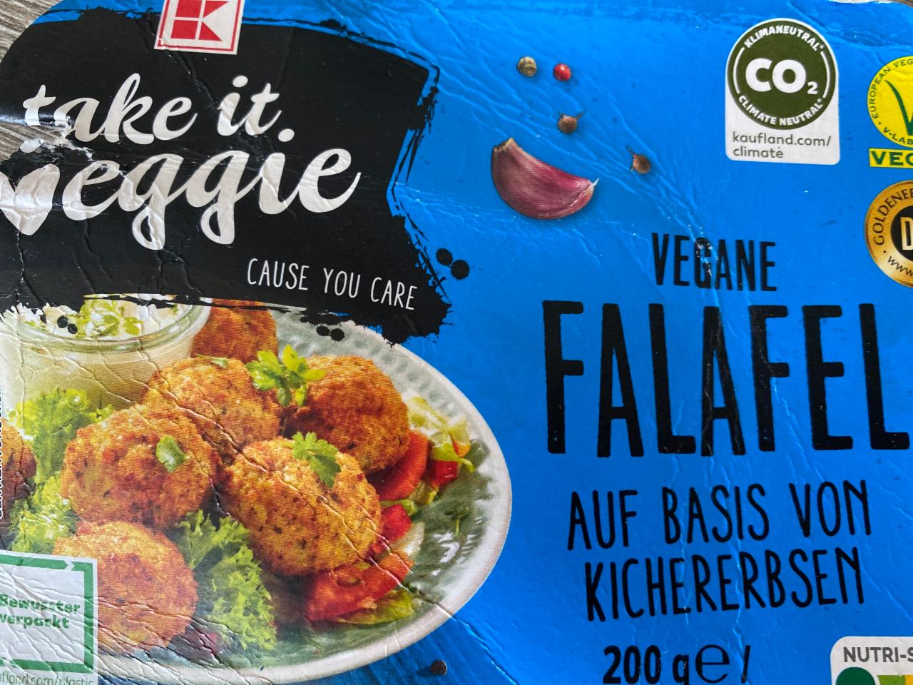 Fotografie - Vegane falafel K-take it veggie