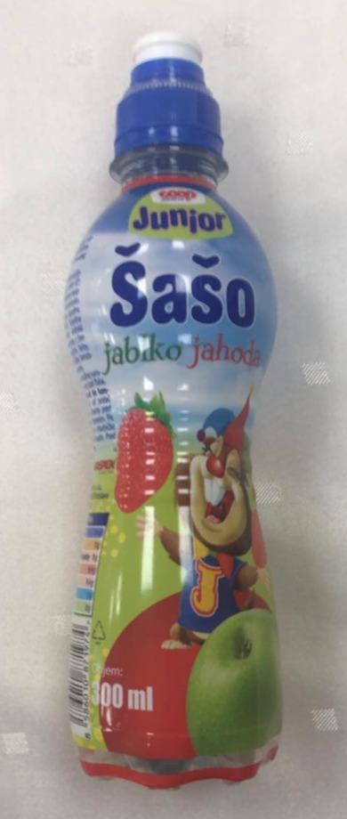 Fotografie - Šašo jablko jahoda Coop Junior