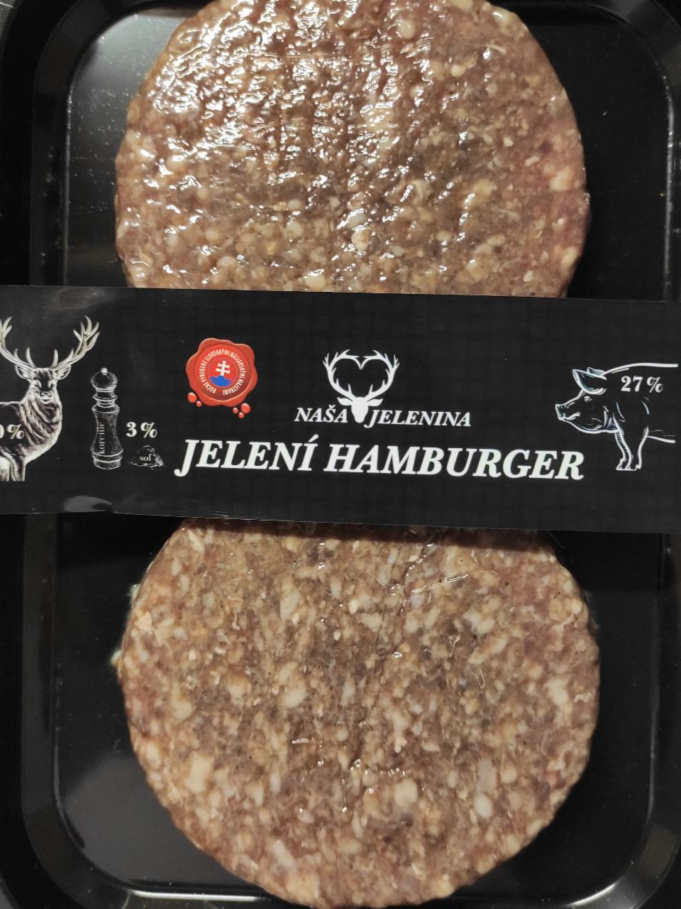 Fotografie - Jelení hamburger Naša Jelenina