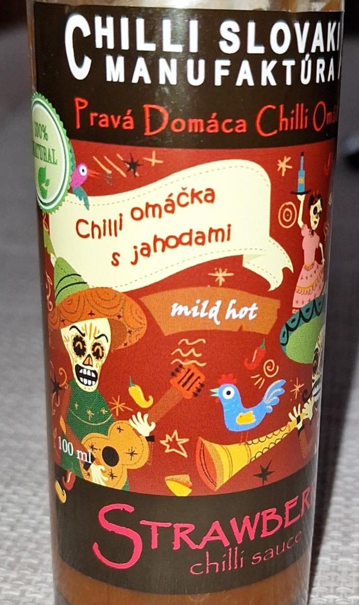 Fotografie - Strawberry chilli sauce Chilli Slovakia Manufaktúra