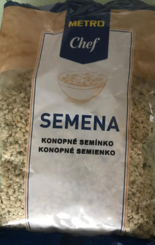 Fotografie - Semena Konopné semienko Metro Chef