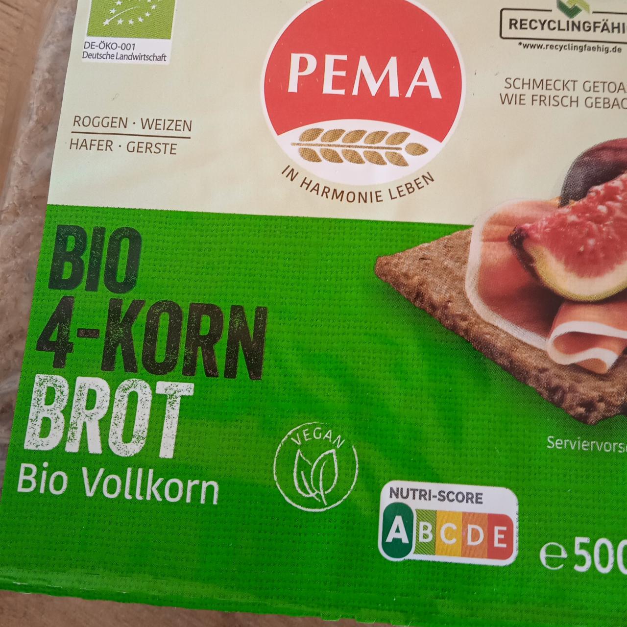 Fotografie - Bio 4-Korn Brot Pema