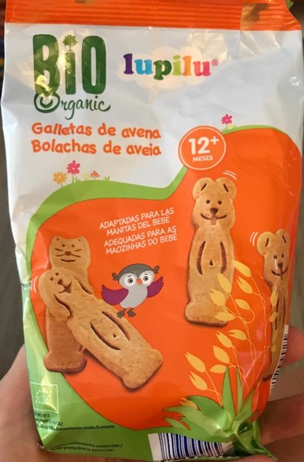 Fotografie - Bio Organic Galletas de avena Lupilu