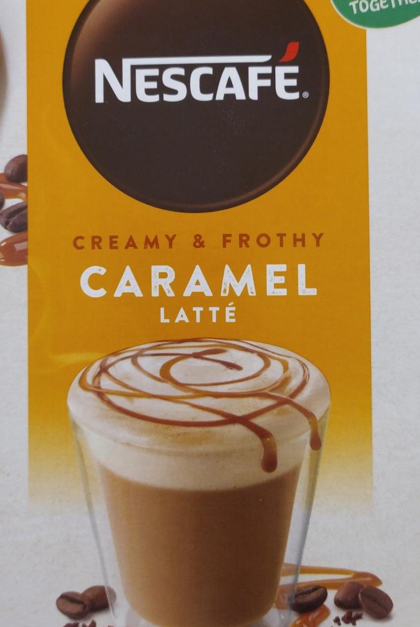 Fotografie - Caramel Latté Creamy & Frothy Nescafé