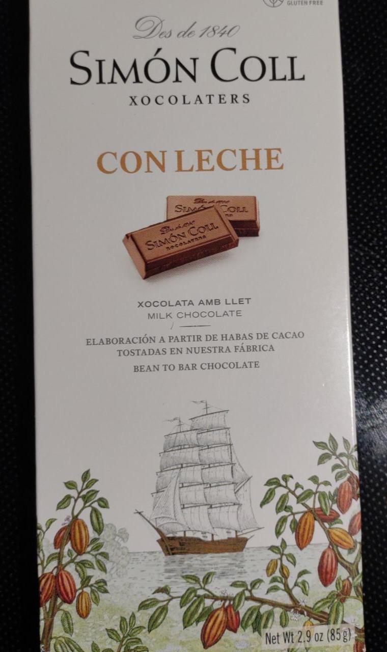 Fotografie - Con Leche milk chocolate Simón Coll