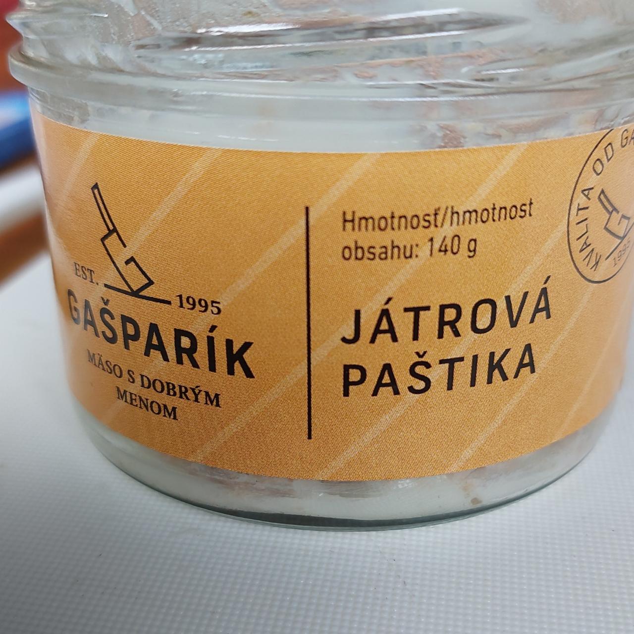 Fotografie - Játrová paštika Gašparík