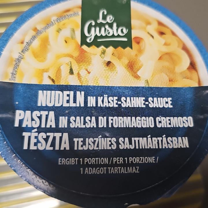 Fotografie - Nudeln in Käse-Sahne-Sauce Le Gusto
