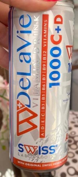 Fotografie - DeLaVie Vitamin Drink 1000C+D