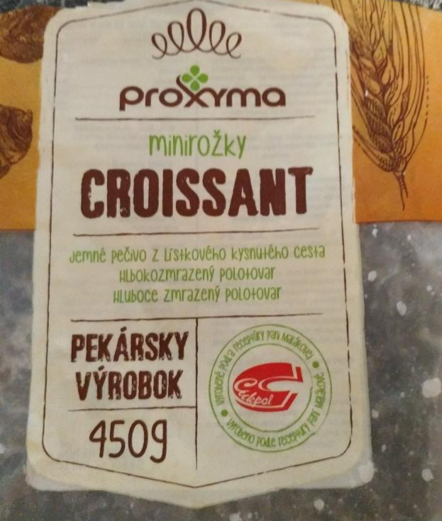 Fotografie - Minirožky croissant Proxyma